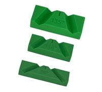 3-pack Drill Bit Sharpener Kits Adjustable 90/118/135° Angles for Metal Woodworking Abs Tools Fast Grinding