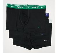 3 PACK - Essential Cotton Stretch Trunk nero M