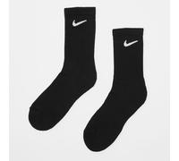 Nike Everyday Cush Crew 3Pr Calze Uomo, Nero (Black/White), 38-42