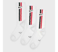 3 PACK - Everyday Elevated Crew Stripe Socks bianco 38-42