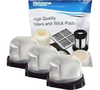 3-Pack HQRP Polvere Coppa Filtro per Shark Mano Aspirapolveri, XF769/XSB726N