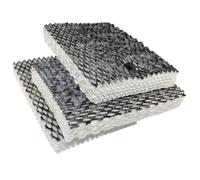 3-Pack HQRP Ricambio Stoppino Filtro (Tipo E) per Bionaire Bcm Serie Humidifier