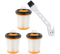 3-Pack HQRP Staccabile Polvere Coppa Filtro per Shark ION W1 S87 Mano Vuoto