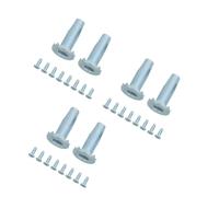 3 Pack Inserti Con Rotelle Espandibili Presa Sostitutiva Metallo
