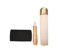 3 Pack of Obsidian Stonecarving Tools, FlintNapping Tools for Both Pros and Beginners