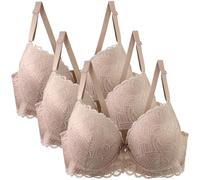 3 Pack Reggiseno Donna con Anelli Riduttore Reggiseni Base Scoperta Multiposizione Reggiseni Riduttori Reggiseni a Tracolla con Supporto Comodi Bralette Invisibile Elastico Taglie Grandi, blu scuro
