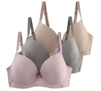 3 Pack Reggiseno Donna Senza Ferri Riduttore Reggiseni Riduttori Indietro Scoperta Regolabili Reggiseni Nozioni Basiche Bralette Tracolla Senza Cuciture Multiposizione Reggiseni Invisibile Morbidi