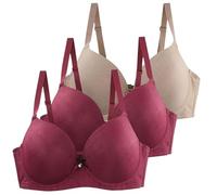 3 Pack Reggiseno Donna Senza Ferri Riduttore Reggiseni Riduttori Indietro Scoperta Regolabili Reggiseni Nozioni Basiche Bralette Tracolla Senza Cuciture Multiposizione Reggiseni Invisibile Morbidi