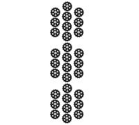 3 Pack Ruota Di Guida Del Deragliatore Posteriore Puleggia Rulli