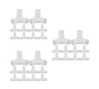 3 Pack Scarpiera Per Armadio in Stoffa Connettori Guardaroba Giunto Asta
