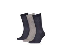 Calvin Klein Giftbox Dropneedle Grid Calzini Classici, Grigio Combo, Taglia Unica (Pacco da 3) Uomo