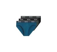 3-Pack Slip Uomo Boss Multic. grigio/nero/blu
