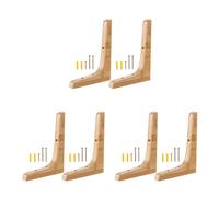 3 Pack Supporto Per Staffa Da Parete in Legno Staffe Mensole Carichi Pesanti