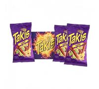 3-pack Takis - 3 x 100 g - Takis fuego - Multipack-Box tortilla Chips - per gli amanti del piccante