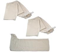 3-Pack Tavolo Sega Polvere Collettore Borsa per Bosch 4000 4100 GTS1031 GTS1041A