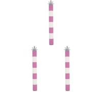 3 Pack Trespolo Pappagalli Grandi Supporto Per Giochi Bird Standing Rod