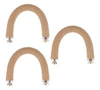 3 Pack Trespolo Pappagalli Per Resistente All'usura Bastoncini Gabbia Metallo