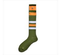 3 Paia a Righe Cuscino Suola Sport Calzini Uomo sopra Il Polpaccio Calcio Spesso