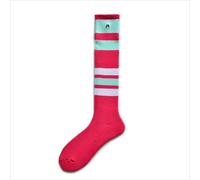 3 Paia a Righe Cuscino Suola Sport Calzini Uomo sopra Il Polpaccio Calcio Spesso