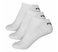 3 Paia Calzini pedulino uomo Fila corte in cotone con logo ricamoto art F9100