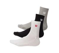 Wilson Quarter Top Socks 3 Units Multicolor EU 43-46 Uomo,Donna