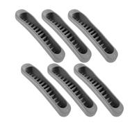 3 Paia Cuscinetto Ascellare per Stampelle Tpr, Ricambio | Compatibile Stampelle da Cammino e Modelli in Alluminio, Design Ergonomico, Effetto Ammortizzante Antiscivolo