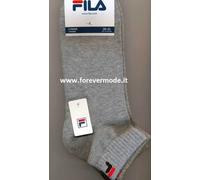 3 Paia di Calze donna Fila in cotone con logo ed elastico a costina art F9300