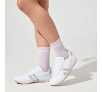 3 paia di calze in cotone vintage a righe, morbide e ben ventilate, con logo jacquard, adatte per palestra, allenamento e uso quotidiano Tagli UnicaTessuto
