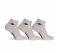 3 Paia di Calzini calze donna Kappa bassi in cotone con logo ricamato art K004