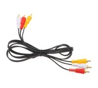 3 paia di cavo AV da 1,5 metri linea audio e video tre sulla linea audio DVD