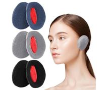 3 Paia Di Cuffie Antirumore Termiche, Prodotti Per La Protezione Dal Freddo Invernale, Cuffie Antirumore Portatili, Strumenti Semplici Per La Protezione Dell'Udito, Cuffie Antirumore Antivento