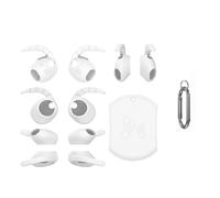 3 paia di gommini per auricolari Samsung Galaxy Buds 4 Pro, in silicone, antiscivolo, comodi, accessori di ricambio (bianco)