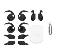 3 paia di gommini per auricolari Samsung Galaxy Buds 4 Pro, in silicone, antiscivolo, comodi da indossare, accessori di ricambio (nero)