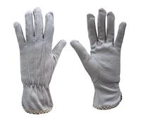 3 Paia di Guanti, Guanti Multiuso, Guanti Antiscivolo, con 4 Cuciture a Dita e 3 Vene, Guanti Ergonomici, Guanti per la Casa, Giardino, Lavoro, Guanti di Stoffa,