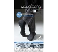 3 Paia di Modasana Gambaletti Cotone uomo ANTRACITE Calze a compressione graduat