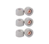 3 Paia di Tappi per Le Orecchie In Memory Foam con Isolamento Acustico e Riduzione del Rumore per Cuffie per WF-1000XM4, Grigio-S