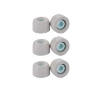 3 Paia di Tappi per Le Orecchie In Memory Foam con Isolamento Acustico e Riduzione del Rumore per Cuffie per WF-1000XM4, Grigio-L
