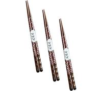 3 paia di utensili da cucina leggeri per ristorante, idea regalo per cibo appuntito, utensili di ciliegia, in legno, riutilizzabili, con bacchette, per uso domestico giapponese, per la cucina coreana