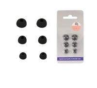 3 paia Punte per le orecchie Per Jbl Endurance Peak3 Copriauricolari Tappi auricolari in silicone Punte di ricambio in silicone morbido per auricolari Accessori per cuffie Bluetooth (Nero)