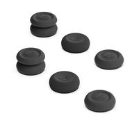 3 Paia Silicone Thumbstick Copertura Tappi per ROG Ally Controller Joystick Protettore Copertura Morbida Console di Gioco Joystick Pollice Grip Sostituzione (nero)