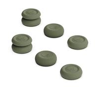 3 Paia Silicone Thumbstick Copertura Tappi per ROG Ally Controller Joystick Protettore Copertura Morbida Console di Gioco Joystick Pollice Grip Sostituzione (verde)