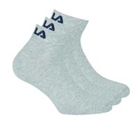 3 Paio FILA Unisex Training Calzini per Scarpe da Ginnastica di Quarto F9300