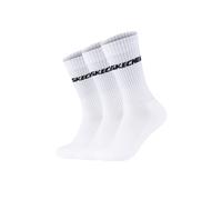 3 Paio Skechers Unisex Calzini da Sport Tennis Cushioned Lungo Calzini SK41109