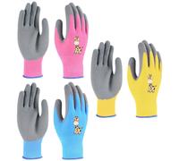 3 Pairs Guanti Da Giardino Per Esterni Giardinaggio Bambini Piantagione