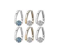 3 Pairs Lymphvity Germanium Earrings, Unclog Lymphatic Node Magnetotherapy Hoop Earrings, Lymphvity Magnetic Therapy Germanium Earrings Women