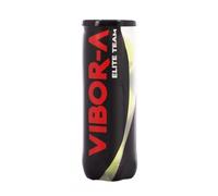Set di 3 palline da padel Vibora Elite Team Noir TU