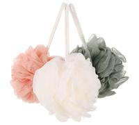 3 palline da doccia, reti a bolle, palline per scrub da bagno, palline per gel