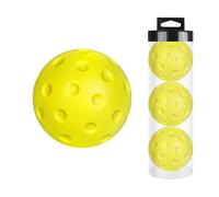 3 palline da pickleball silenziose, per ridurre il rumore, in schiuma di poliuretano, accessori per lo sport, per interni ed esterni, cortili, prati, palestre, patii