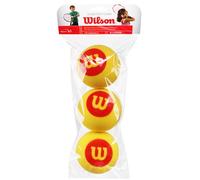 Palline da tennis per bambini Wilson Starter Tour Foam Tball 3 pezzi giallo WRZ258900