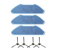 3 Panni For Mocio, 4 Spazzole Laterali, Parti For Aspirapolvere - Compatibile Con Lefant M1/M2 Pro/M2S, Compatibile Con OKP K8 - Accessori For La Pulizia Della Casa